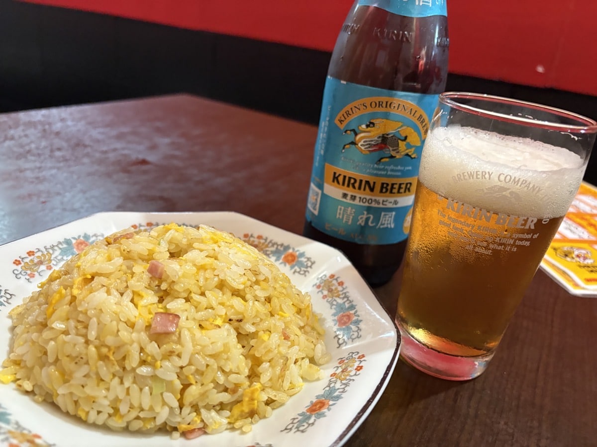 IMG_3353.jpeg 中華大飯店 チャーハンとビール