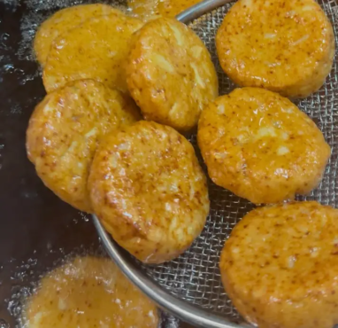 揚げたてのがんもどき