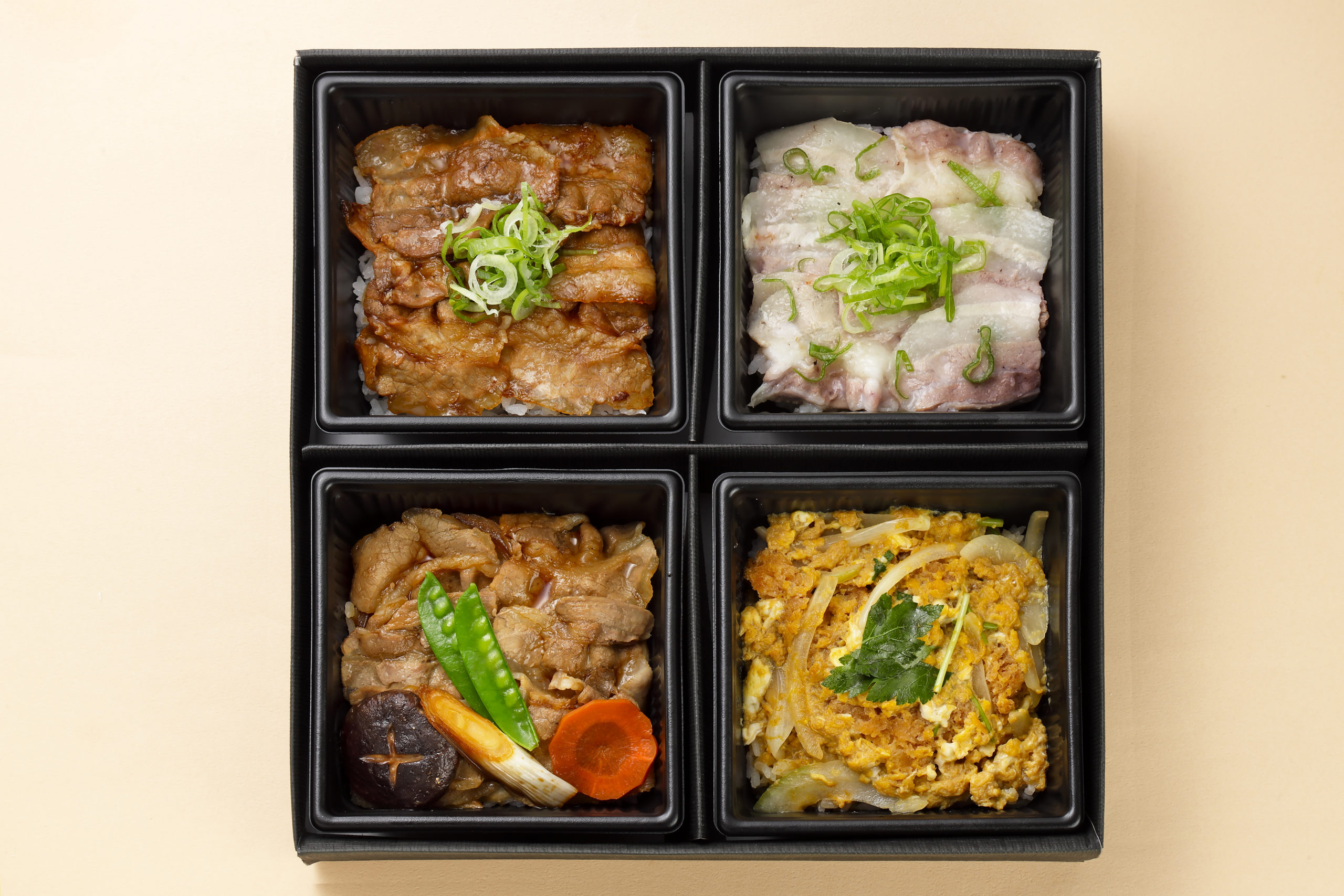 4種のお弁当ボックスセット