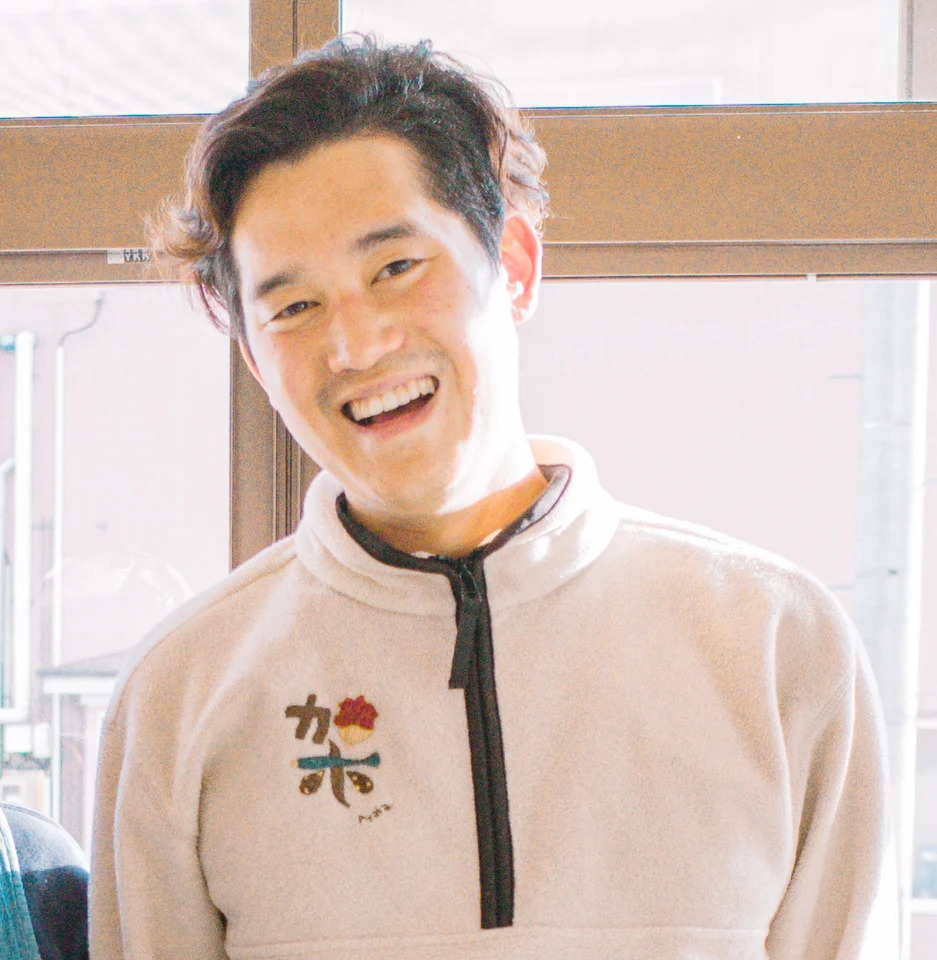 笑顔の男性のポートレート