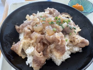 牛丼のプレート