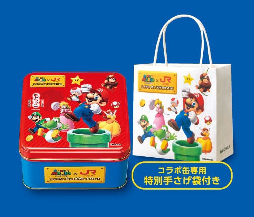 マリオと仲間たちのコラボ缶